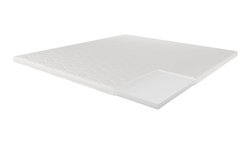 HVILA Bäddmadrass 160x200 cm – 7 cm Mjuk/Medium Memoryskum, Tryckavlastande med Tvättbar Klädsel - Möbler - Säng - Madrasser - Bäddmadrass