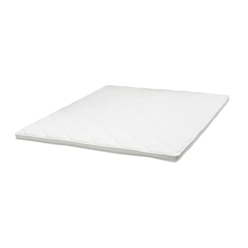 HVILA Bäddmadrass 180x200 cm – 7 cm Mjuk/Medium Polyeterskum, Vändbar Sommar- & Vintersida, Tvättbar Klädsel, undefined