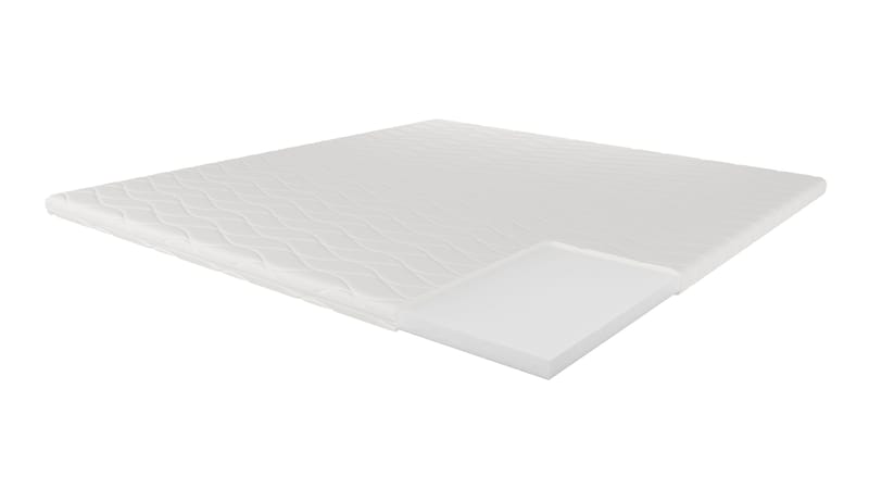 HVILA Foam bäddmadrass i Polyeterskum 160x200 cm – 7 cm Mjuk/Medium, Tvättbar Klädsel - Möbler - Säng - Madrasser - Bäddmadrass