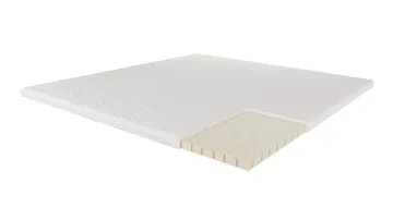 HVILA Latex Bäddmadrass i Punktelastisk Latex  160x200 cm – 7 cm Medium/Fast, Tvättbar Klädsel - Möbler - Säng - Madrasser - Bäddmadrass