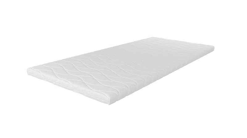 HVILA Latex Bäddmadrass i Punktelastisk Latex  90x200 cm – 7 cm Medium/Fast, Tvättbar Klädsel, undefined