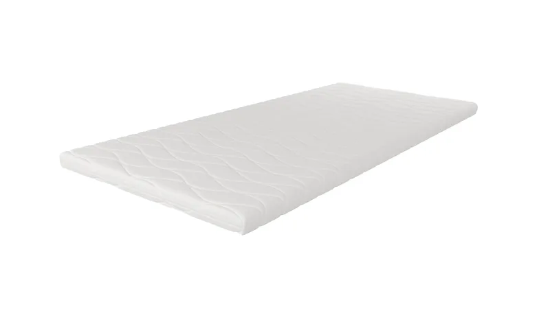 HVILA Memory Bäddmadrass med tryckavlastande memoryskum 90x200 cm - 7 cm Mjuk/Medium, Tvättbar klädsel, undefined