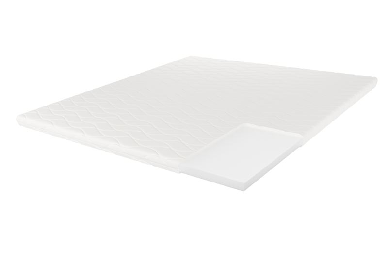 HVILA Tryckavlastande Memoryskum Bäddmadrass 180x200 cm – 7 cm Mjuk/Medium med Tvättbar Klädsel - Möbler - Säng - Madrasser - Skummadrass