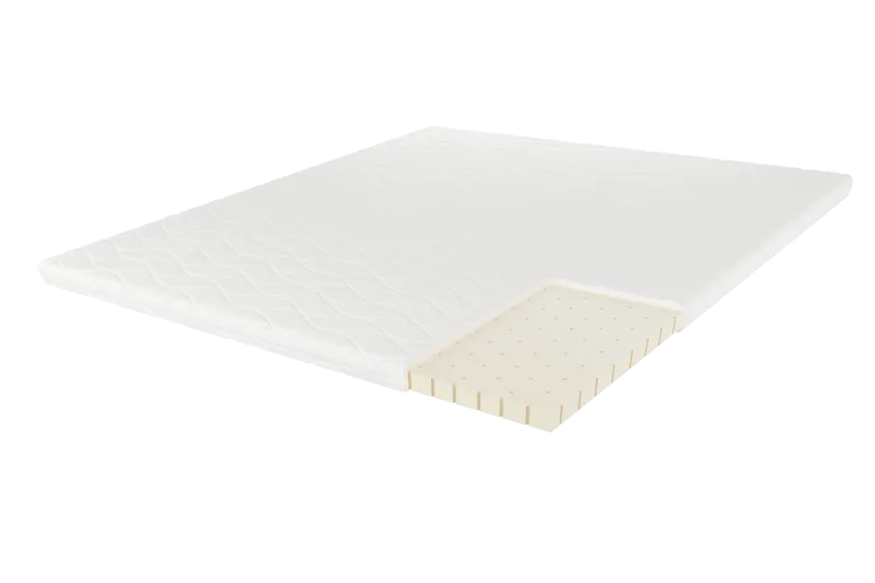 HVILA Punktelastisk Latex Bäddmadrass 180x200 cm – 7 cm Medium/Fast med Tvättbar Klädsel - Möbler - Säng - Madrasser - Bäddmadrass