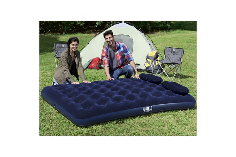 Pavillo Airbed Queen Uppblåsbar madrass med pump Blå - Bestway - Möbler - Säng - Madrasser - Luftmadrass & uppblåsbar madrass