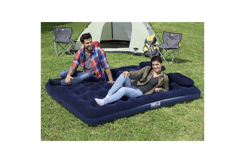 Pavillo Airbed Queen Uppblåsbar madrass med pump Blå - Bestway - Möbler - Säng - Madrasser - Luftmadrass & uppblåsbar madrass