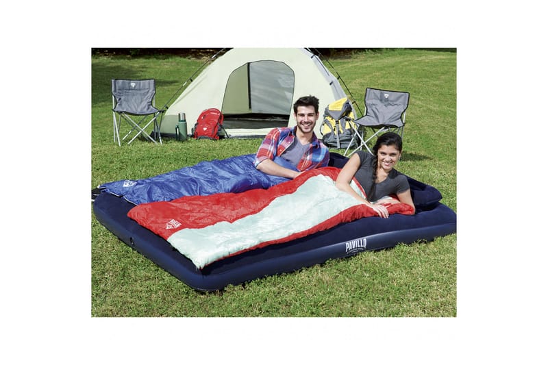 Pavillo Airbed Queen Uppblåsbar madrass med pump Blå - Bestway - Möbler - Säng - Madrasser - Luftmadrass & uppblåsbar madrass
