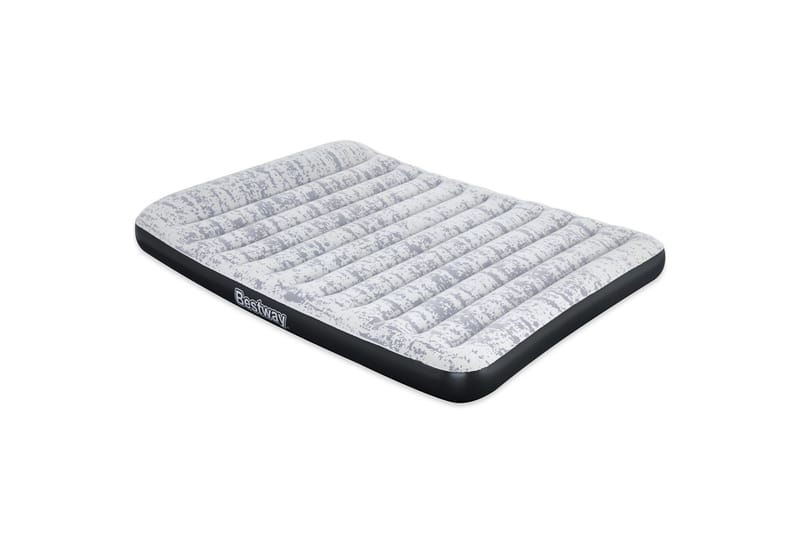 Tritech Airbed Queen Fashion Flock Uppblåsbar madrass Grå, Bestway