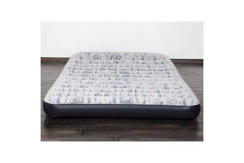Tritech Airbed Queen Fashion Flock Uppblåsbar madrass Grå - Bestway - Möbler - Säng - Madrasser - Luftmadrass & uppblåsbar madrass