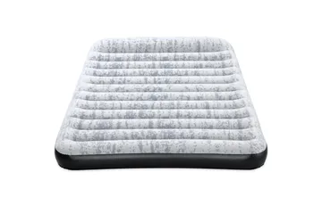 Tritech Airbed Queen Fashion Flock Uppblåsbar madrass Grå - Bestway - Möbler - Säng - Madrasser - Luftmadrass & uppblåsbar madrass