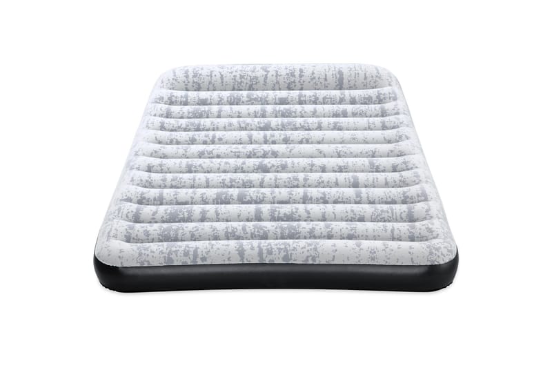 Tritech Airbed Queen Fashion Flock Uppblåsbar madrass Grå - Bestway - Möbler - Säng - Madrasser - Luftmadrass & uppblåsbar madrass