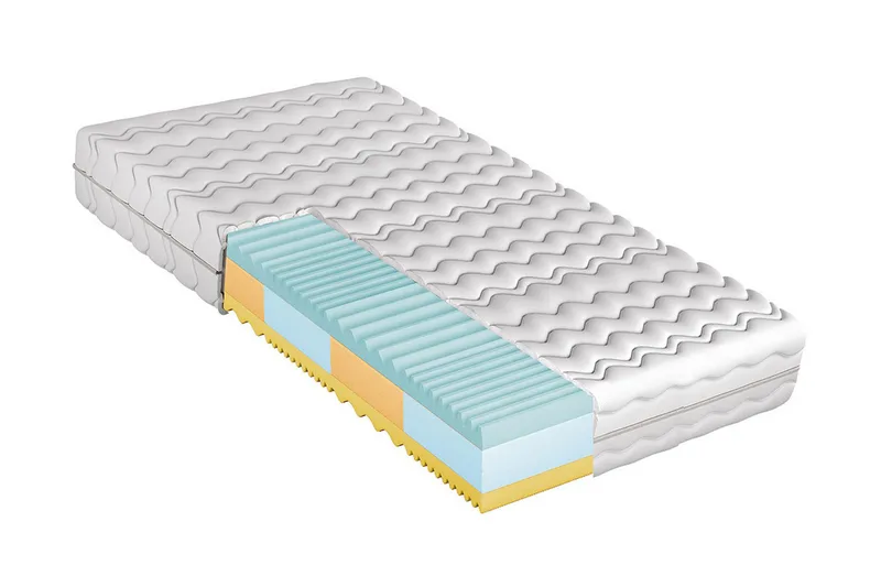 Madrass 160x200  Vit, Vit