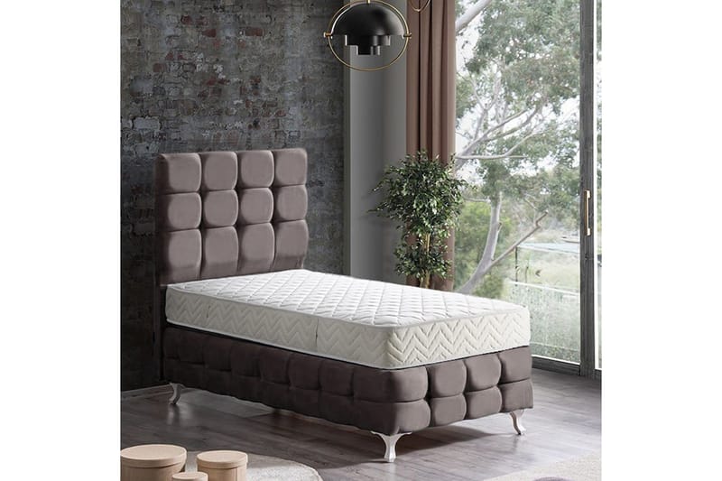 Madrass Queliorhaven Bonel Vit - Vit - Möbler - Säng - Madrasser - Resårmadrass & resårbotten