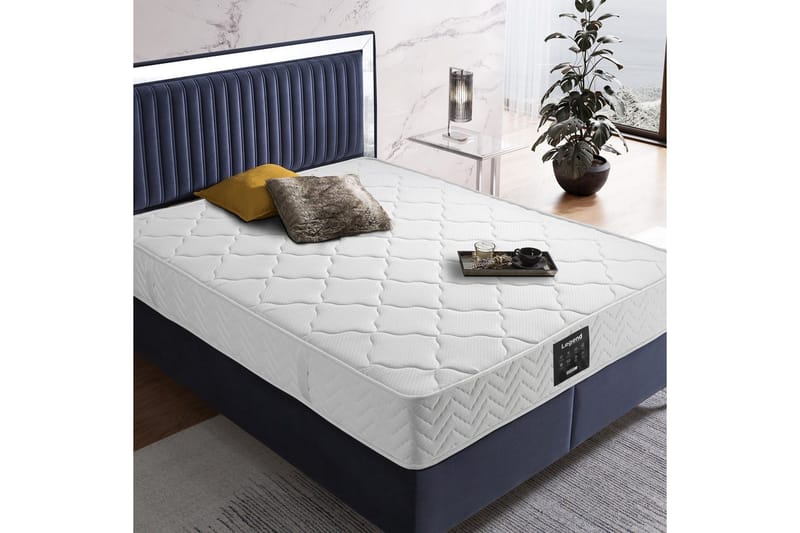 Madrass Ulamere Pocket Vit - Vit - Möbler - Säng - Madrasser - Bäddmadrass