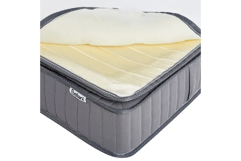 Resårgelmadrass Pleasant 90x200 cm, Medelfast - 90x200 cm, Medelfast - Möbler - Säng - Madrasser - Resårmadrass & resårbotten