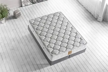 Resårmadrass 180x200 cm - Vit - Möbler - Säng - Madrasser - Resårmadrass & resårbotten