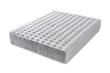 Resårmadrass 200x200 cm - Vit - Möbler - Säng - Madrasser - Resårmadrass & resårbotten