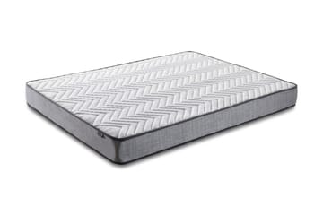 Resårmadrass 90x200 cm - Vit/Grå - Möbler - Säng - Madrasser - Resårmadrass & resårbotten