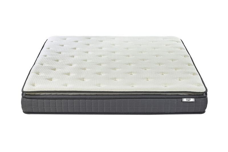 Acharm Resårmadrass 160x200 cm Fast Memoryskum - Vit - Möbler - Säng - Madrasser - Resårmadrass & resårbotten