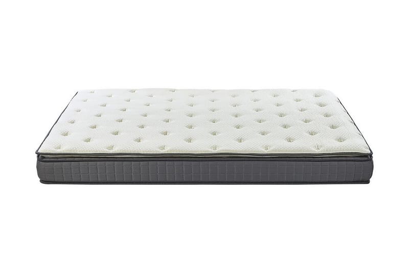 Acharm Resårmadrass 180x200 cm Fast Memoryskum - Vit - Möbler - Säng - Madrasser - Resårmadrass & resårbotten