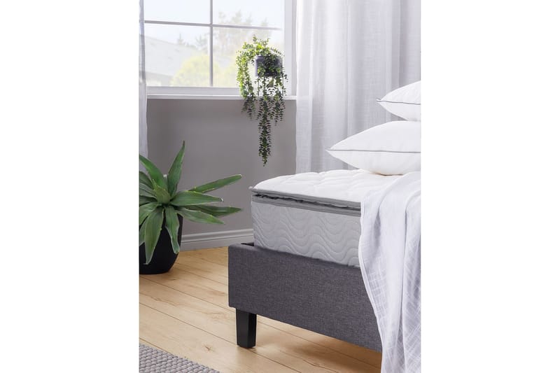 Brathay Resårmadrass Fast 90x200 cm - Vit - Möbler - Säng - Madrasser - Resårmadrass & resårbotten