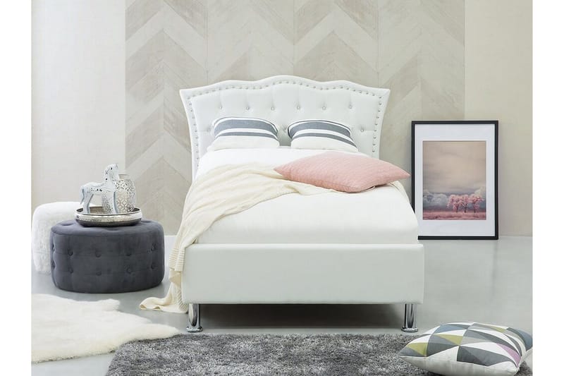 Brathay Resårmadrass Fast 90x200 cm - Vit - Möbler - Säng - Madrasser - Resårmadrass & resårbotten