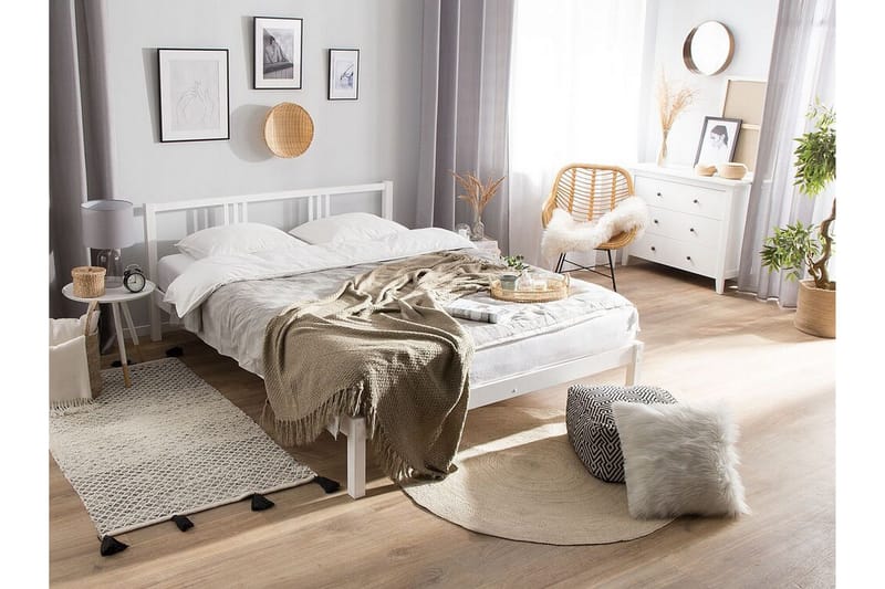 Cipperly Resårmadrass Fast 180x200 cm - Vit - Möbler - Säng - Madrasser - Resårmadrass & resårbotten
