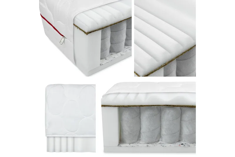 Fema Madrass 200x140x18 cm 140x200 - 140x200 - Möbler - Säng - Madrasser - Resårmadrass & resårbotten