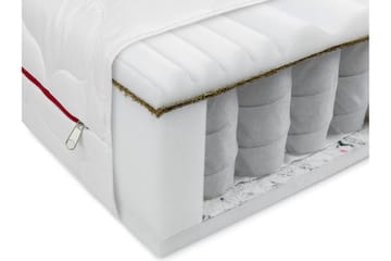 Fema Madrass 200x90x18 cm  Vit  Vit - Vit - Möbler - Säng - Madrasser - Resårmadrass & resårbotten