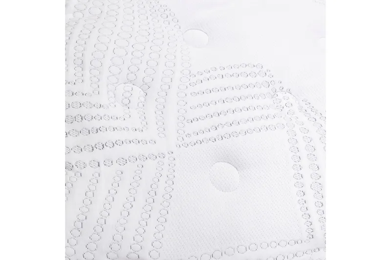 Fjädermadrass Harmony Top Pocket 140x200xh33 cm - Vit/Grå - Möbler - Säng - Madrasser - Resårmadrass & resårbotten