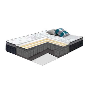 Resårmadrass Harmony Delux 180x200x30 cm - Möbler - Säng - Madrasser - Bäddmadrass