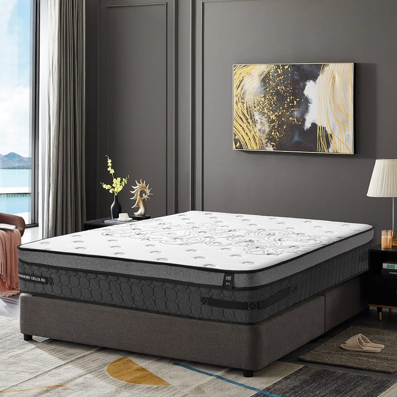 Resårmadrass Harmony Delux 180x200x30 cm - Möbler - Säng - Madrasser - Bäddmadrass