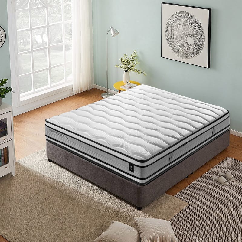 Resårmadrass Harmony Duo King vändbar 180x200x30 cm - Möbler - Säng - Madrasser - Bäddmadrass