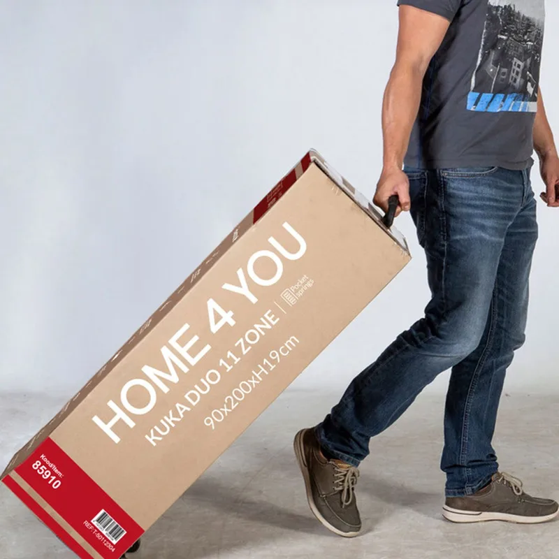 Resårmadrass Kuka Duo 11 zoner 90x200x19 cm - Möbler - Säng - Madrasser - Bäddmadrass