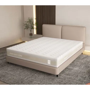 Resårmadrass Kuka Duo 7 zoner 140x200x23 cm - Möbler - Säng - Madrasser - Bäddmadrass