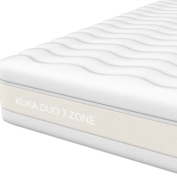 Resårmadrass Kuka Duo 7 zoner 160x200x23 cm - Möbler - Säng - Madrasser - Bäddmadrass