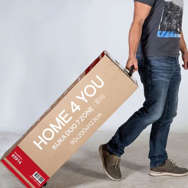 Resårmadrass Kuka Duo 7 zoner 90x200x23 cm - Möbler - Säng - Madrasser - Bäddmadrass