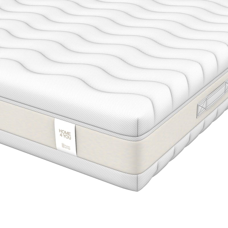 Resårmadrass Kuka Duo 7 zoner 90x200x23 cm - Möbler - Säng - Madrasser - Bäddmadrass