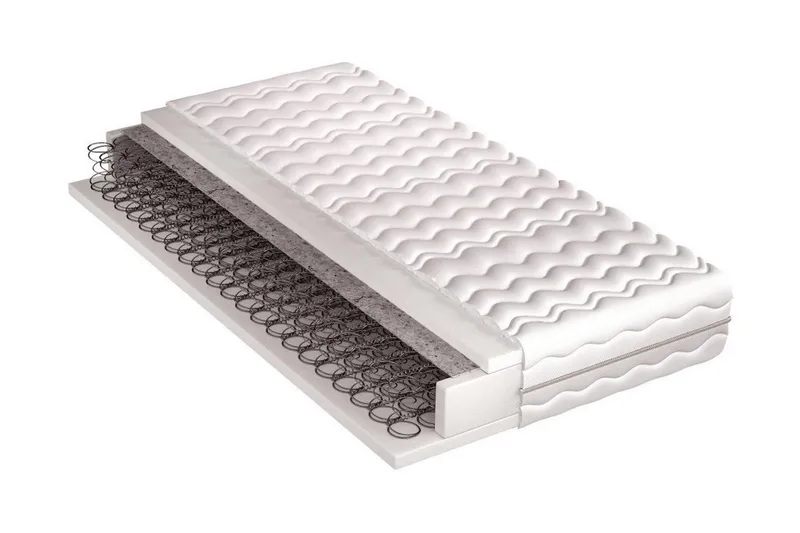 Lourosa Bonellmadrass 120x200, Vit