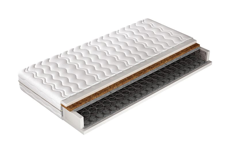 Margo Primo Madrass 200x90x17cm - Vit - Möbler - Säng - Madrasser - Resårmadrass & resårbotten