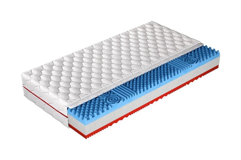 Profi Madrass 180x200 cm - Vit - Möbler - Säng - Madrasser - Resårmadrass & resårbotten