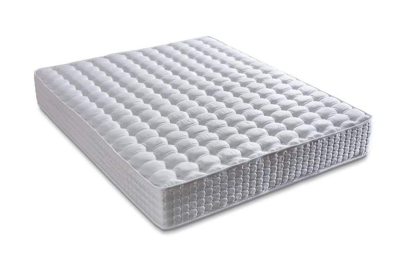 Resårmadrass 100x200 cm, Vit
