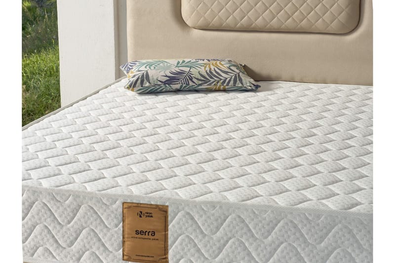 Resårmadrass 100x200 cm - Vit - Möbler - Säng - Madrasser - Resårmadrass & resårbotten