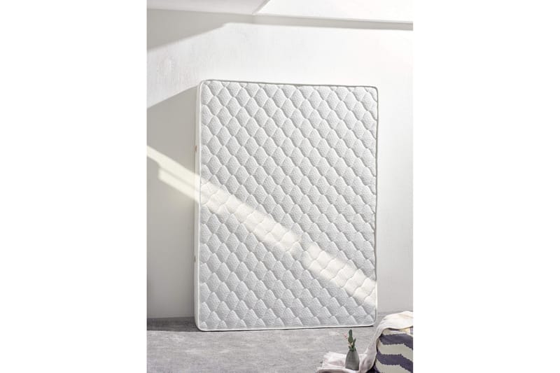 Resårmadrass 120x200 cm - Vit - Möbler - Säng - Madrasser - Resårmadrass & resårbotten