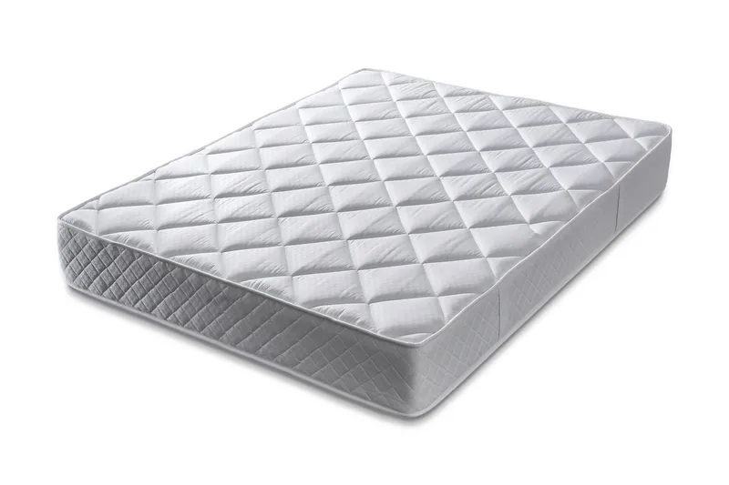 Resårmadrass 140x190 cm, Vit