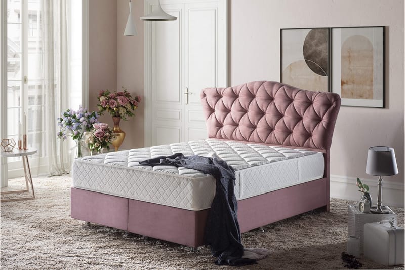 Resårmadrass 140x190 cm - Vit - Möbler - Säng - Madrasser - Resårmadrass & resårbotten