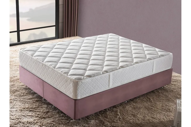 Resårmadrass 140x190 cm - Vit - Möbler - Säng - Madrasser - Resårmadrass & resårbotten