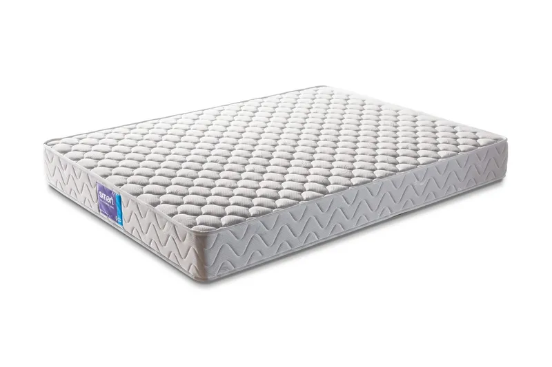 Resårmadrass 140x200 cm, Vit