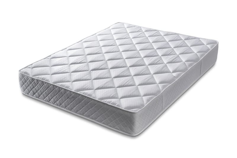 Resårmadrass 140x200 cm, Vit