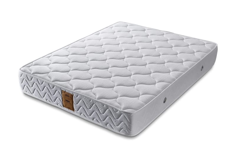Resårmadrass 160x200 cm, Vit